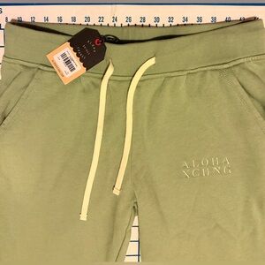 Aloha Xchng women's jogger sweatpants, sage